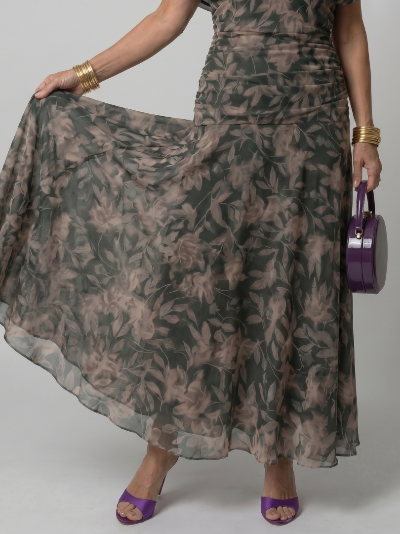 Women's V-Neck Maxi Dress