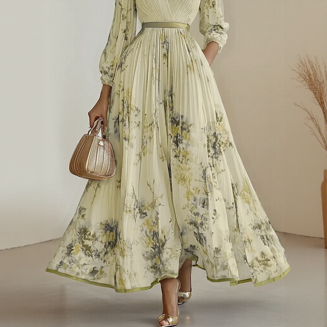 Women's V-Neck Maxi Dress