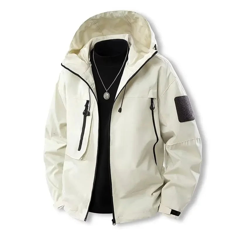 Women's Water-Resistant Hooded Softshell Zip-Up Jacket