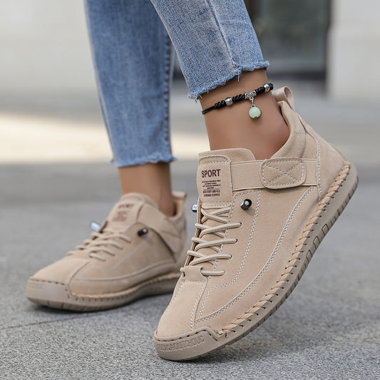 Image of Women's Lace-Up Ankle Sneakers