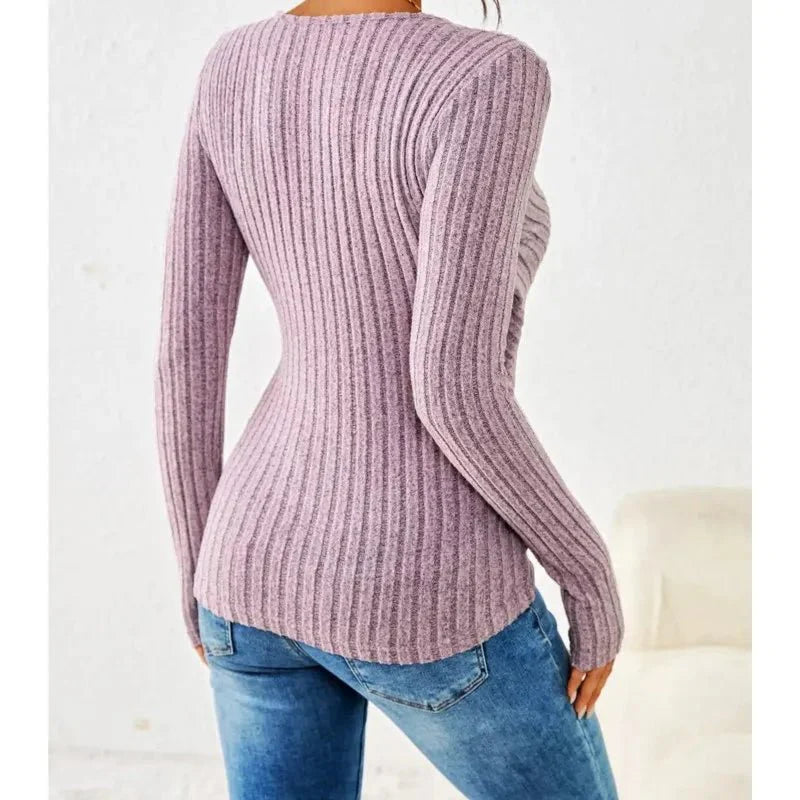 Image of Women's Long Sleeve Wrap Blouse