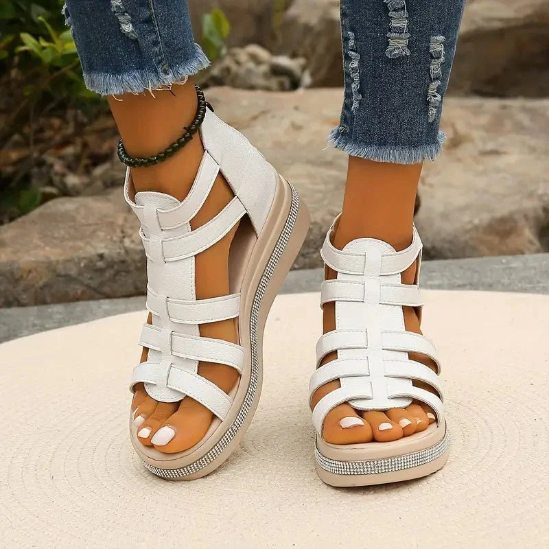 Image of Women's Platform Gladiator Sandals