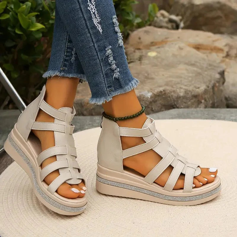Image of Women's Platform Gladiator Sandals