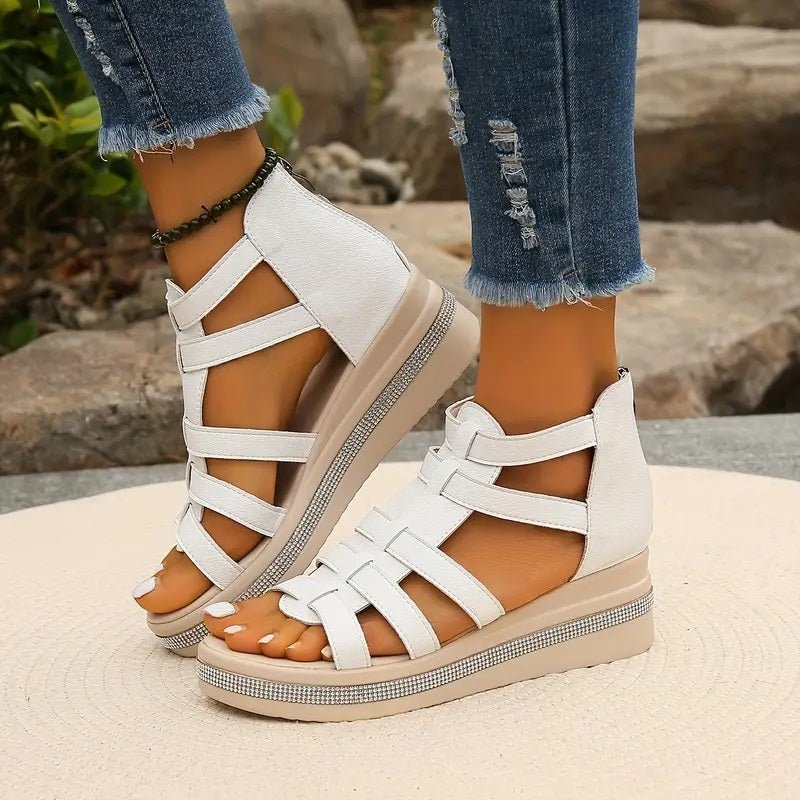 Image of Women's Platform Gladiator Sandals