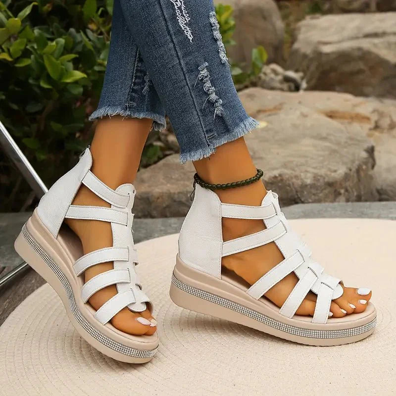 Image of Women's Platform Gladiator Sandals