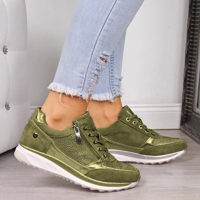 Image of Women's Wedge Platform Sneakers