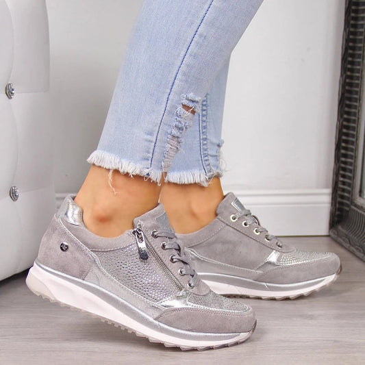 Image of Women's Wedge Platform Sneakers