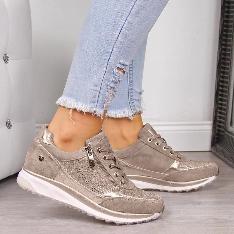 Image of Women's Wedge Platform Sneakers