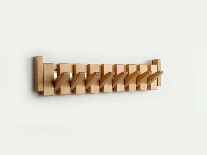 Wooden Piano Coat Rack for the Entrance