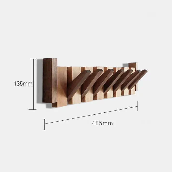 Wooden Piano Coat Rack for the Entrance