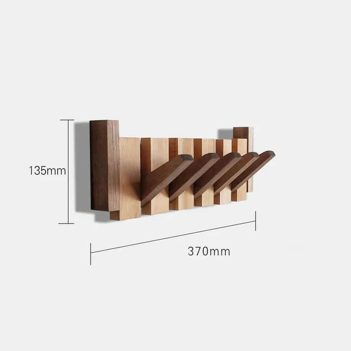 Wooden Piano Coat Rack for the Entrance