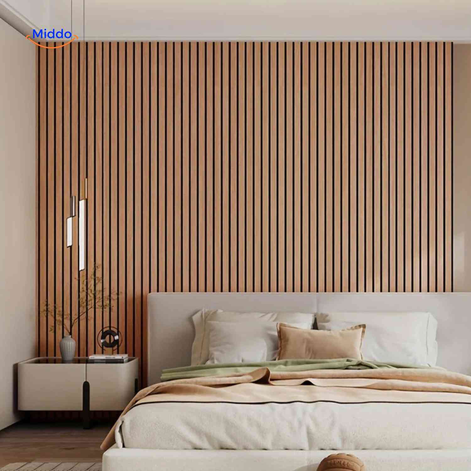 Woodline™ Wall Panels | 3D Effect, Wood Texture, Self-Adhesive