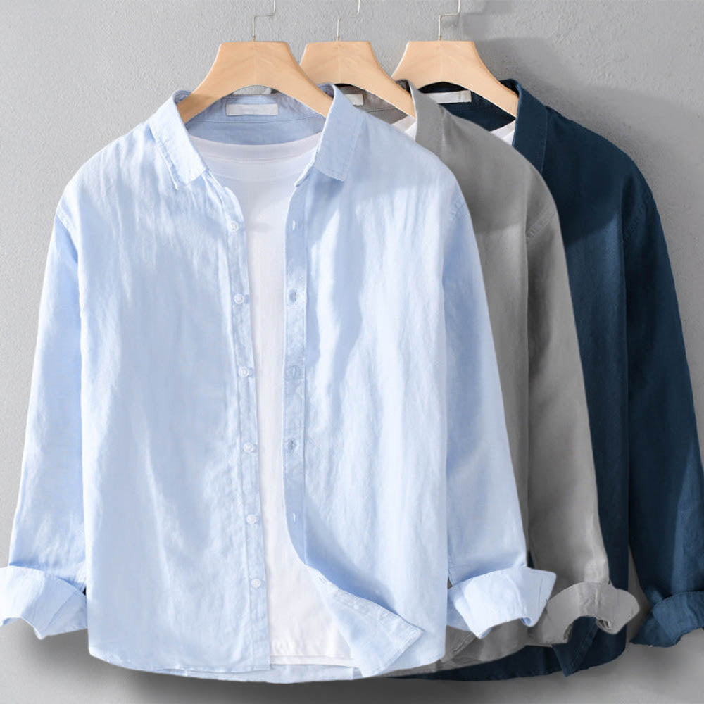 Image of Zane | Men's Button-Down Casual Shirt