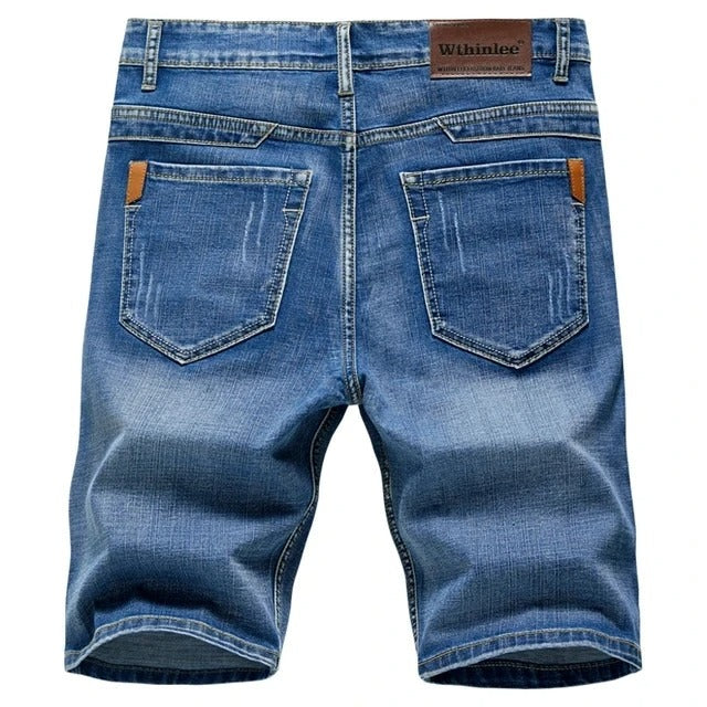 Image of Zane | Men's Straight Fit Denim Shorts