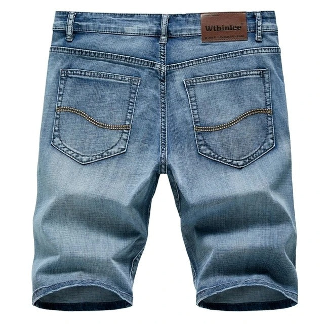 Image of Zane | Men's Straight Fit Denim Shorts