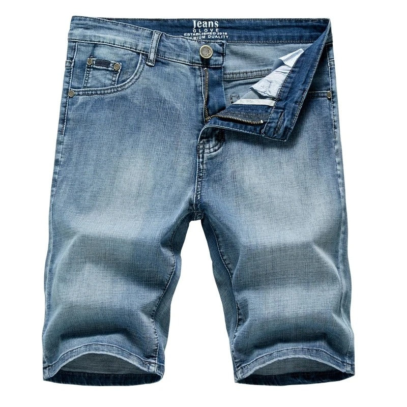 Image of Zane | Men's Straight Fit Denim Shorts