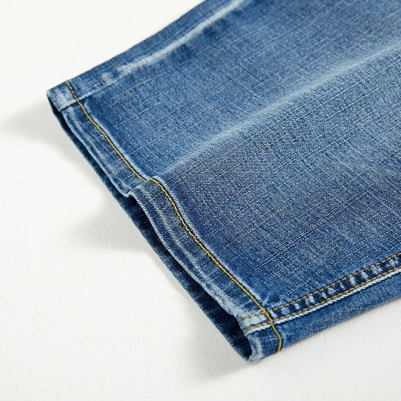 Image of Zane | Men's Straight Fit Denim Shorts