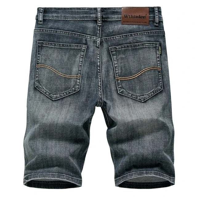 Image of Zane | Men's Straight Fit Denim Shorts