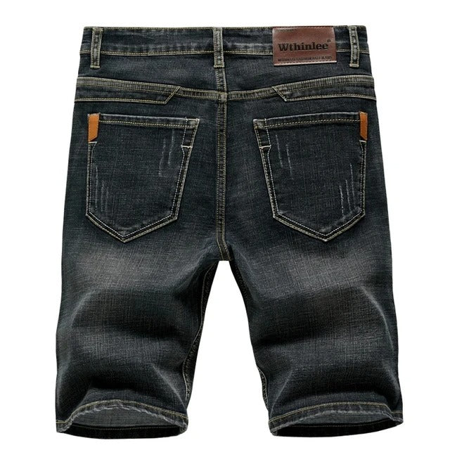 Image of Zane | Men's Straight Fit Denim Shorts